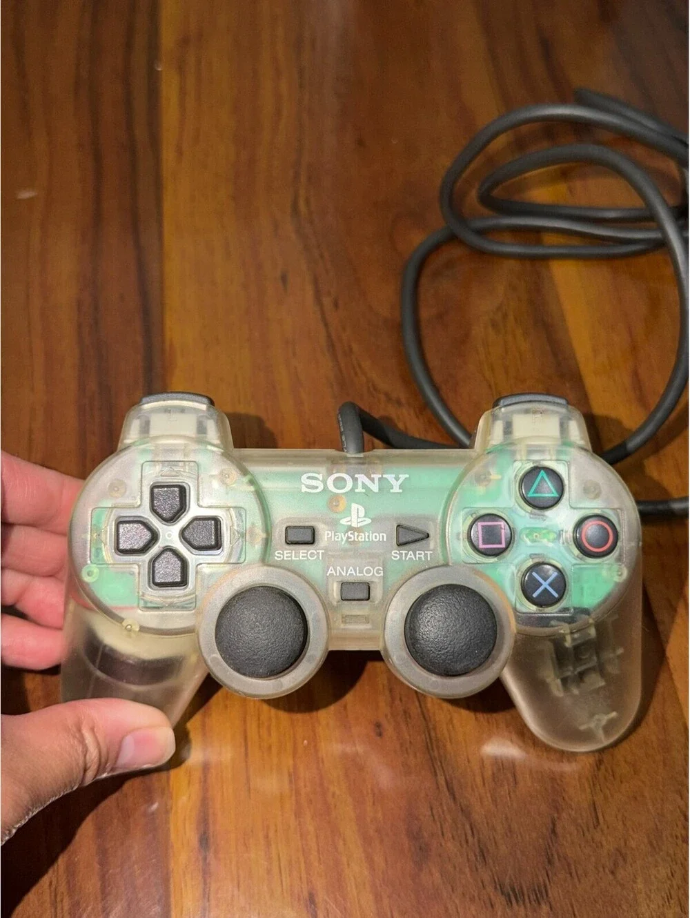 Sony PlayStation 1 OEM Crystal Clean Controller SCPH-1200